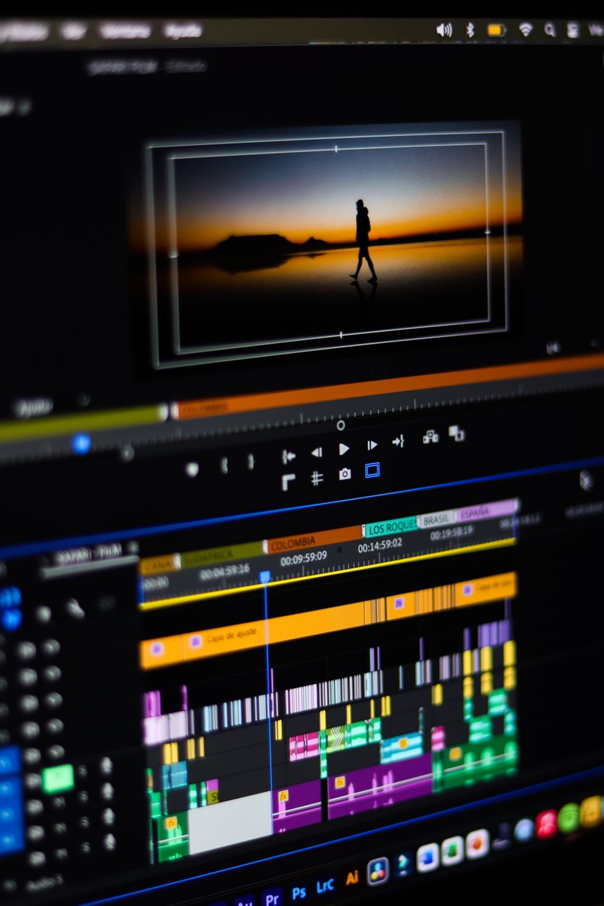 Studio de montage vidéo
