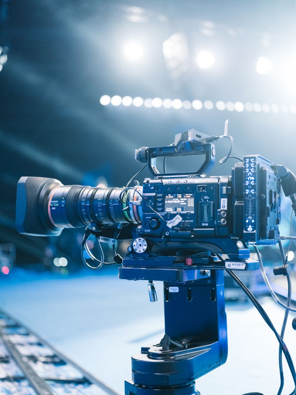 Équipements professionnels de tournage