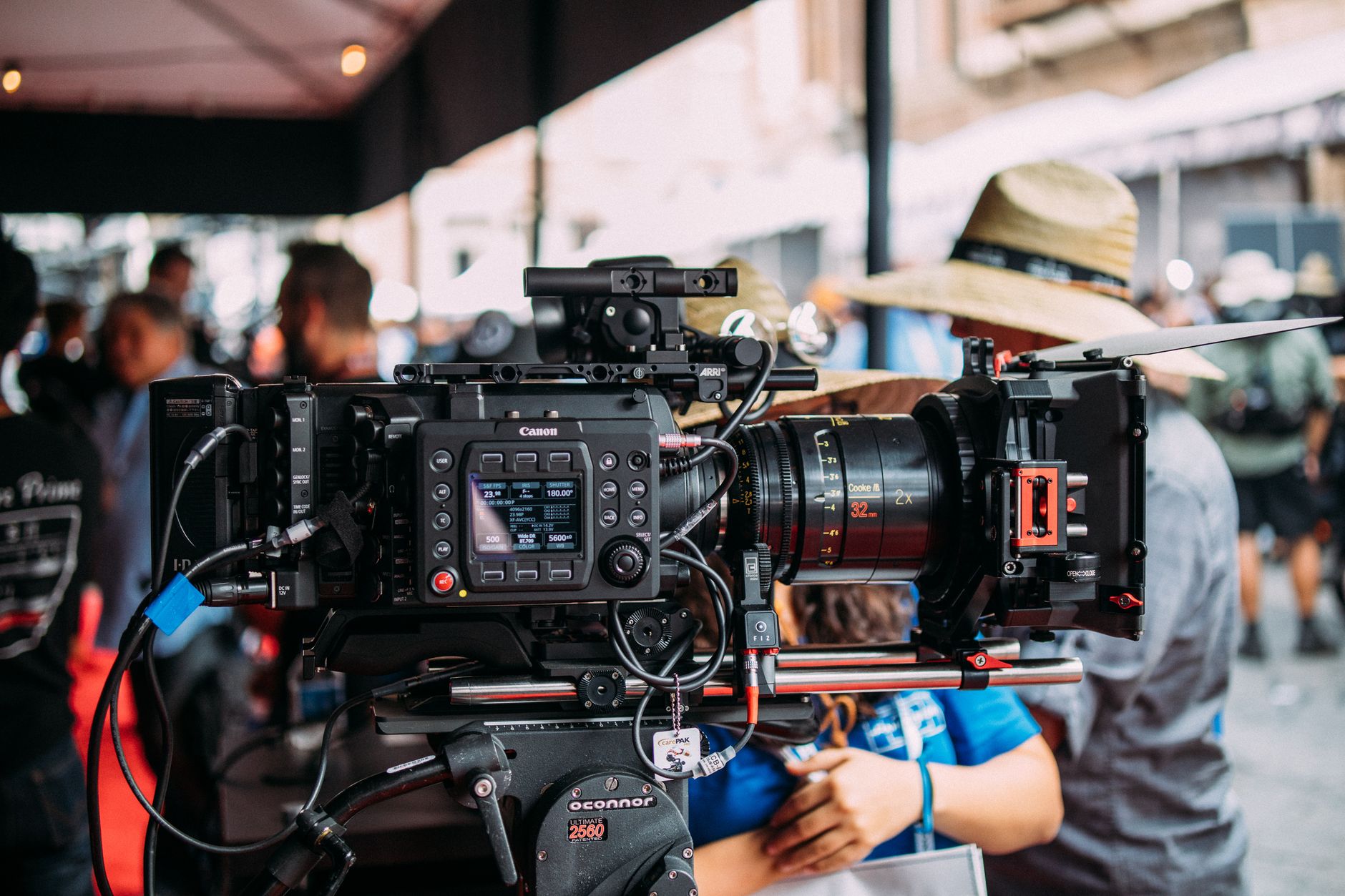 Tournage de clip publicitaire
